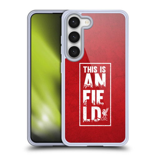 Liverpool Football Club This Is Anfield Red 3 Soft Gel Case for Samsung Galaxy S23 5G & MagSafe