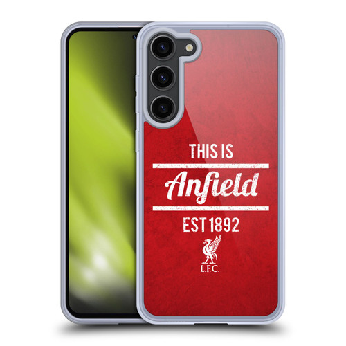 Liverpool Football Club This Is Anfield Red 2 Soft Gel Case for Samsung Galaxy S23+ 5G & MagSafe