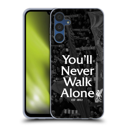 Liverpool Football Club You'Ll Never Walk Alone Kop 1 Soft Gel Case for Samsung Galaxy A15 & MagSafe