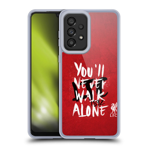 Liverpool Football Club You'Ll Never Walk Alone Red 6 Soft Gel Case for Samsung Galaxy A33 5G (2022)