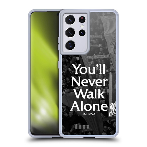 Liverpool Football Club You'Ll Never Walk Alone Kop 1 Soft Gel Case for Samsung Galaxy S21 Ultra 5G & MagSafe