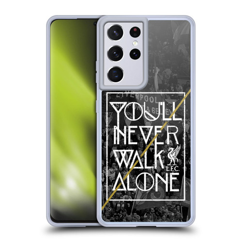Liverpool Football Club You'Ll Never Walk Alone Kop 3 Soft Gel Case for Samsung Galaxy S21 Ultra 5G & MagSafe