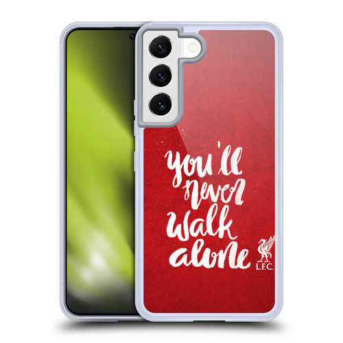 Liverpool Football Club You'Ll Never Walk Alone Red 2 Soft Gel Case for Samsung Galaxy S22 5G & MagSafe