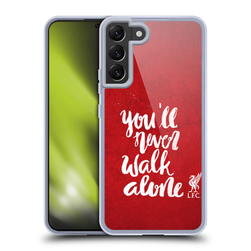 Liverpool Football Club You'Ll Never Walk Alone Red 2 Soft Gel Case for Samsung Galaxy S22+ 5G & MagSafe