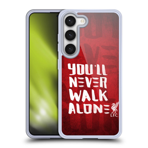 Liverpool Football Club You'Ll Never Walk Alone Red 4 Soft Gel Case for Samsung Galaxy S23 5G & MagSafe