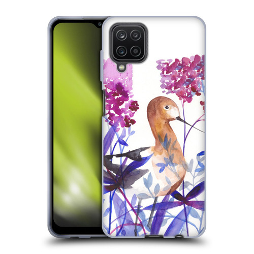 Mai Autumn Birds Garden By The Sea Soft Gel Case for Samsung Galaxy A12 (2020)