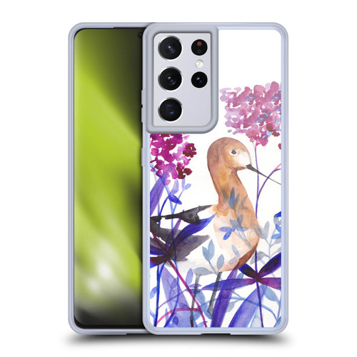 Mai Autumn Birds Garden By The Sea Soft Gel Case for Samsung Galaxy S21 Ultra 5G & MagSafe