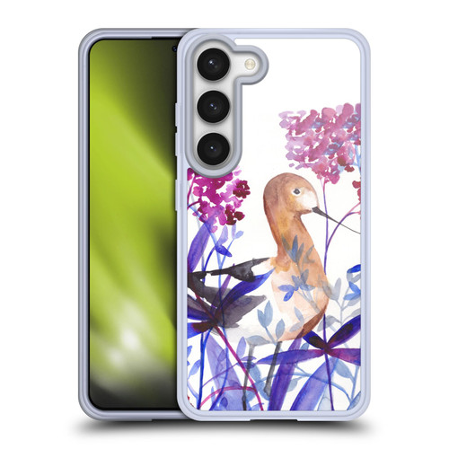 Mai Autumn Birds Garden By The Sea Soft Gel Case for Samsung Galaxy S23 5G & MagSafe