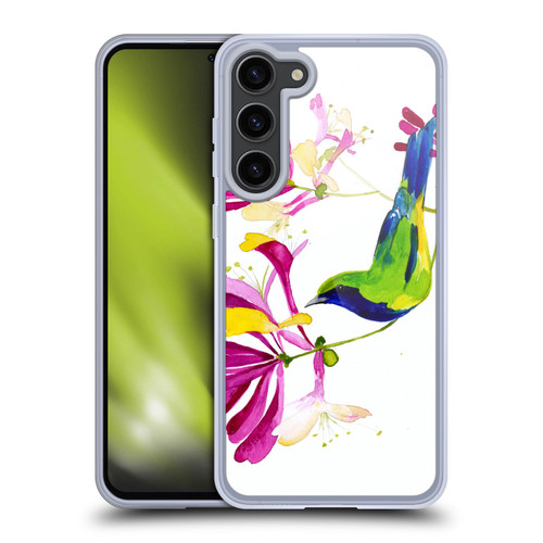 Mai Autumn Birds Honeysuckle Season Soft Gel Case for Samsung Galaxy S23+ 5G & MagSafe