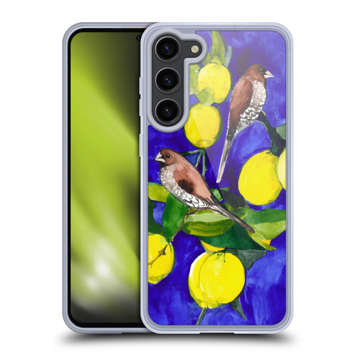 Mai Autumn Birds Lemon Tree Soft Gel Case for Samsung Galaxy S23+ 5G & MagSafe