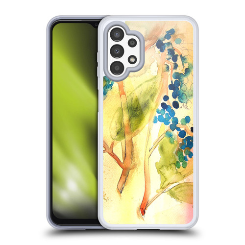 Mai Autumn Floral Blooms Botanical Abstract Soft Gel Case for Samsung Galaxy A13 (2022)