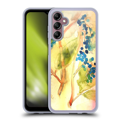 Mai Autumn Floral Blooms Botanical Abstract Soft Gel Case for Samsung Galaxy A14 5G