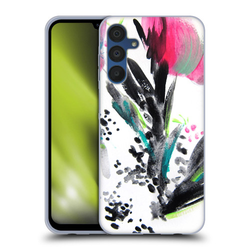 Mai Autumn Floral Blooms Joy Floral Soft Gel Case for Samsung Galaxy A15 & MagSafe