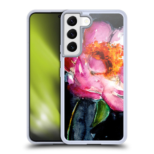 Mai Autumn Floral Blooms Peony Soft Gel Case for Samsung Galaxy S22 5G & MagSafe