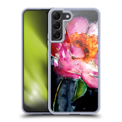 Mai Autumn Floral Blooms Peony Soft Gel Case for Samsung Galaxy S22+ 5G & MagSafe