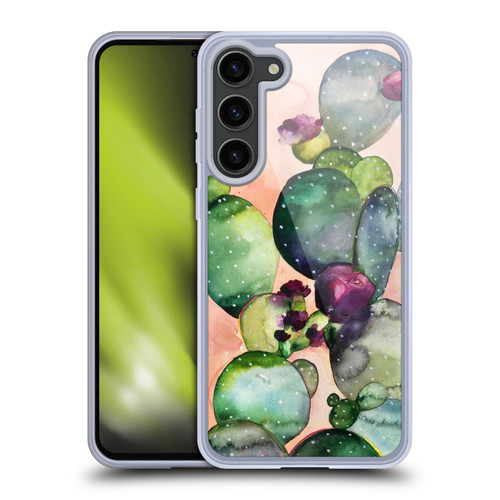 Mai Autumn Floral Blooms Desert Rose Soft Gel Case for Samsung Galaxy S23+ 5G & MagSafe