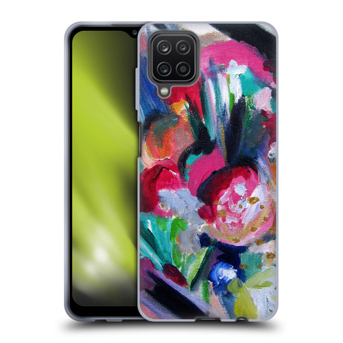 Mai Autumn Floral Garden Abstract Soft Gel Case for Samsung Galaxy A12 (2020)