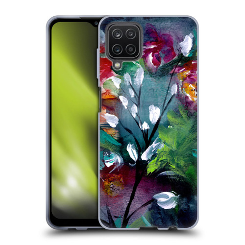 Mai Autumn Floral Garden Night Soft Gel Case for Samsung Galaxy A12 (2020)
