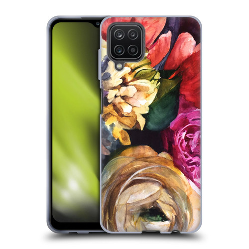 Mai Autumn Floral Garden Wild Soft Gel Case for Samsung Galaxy A12 (2020)
