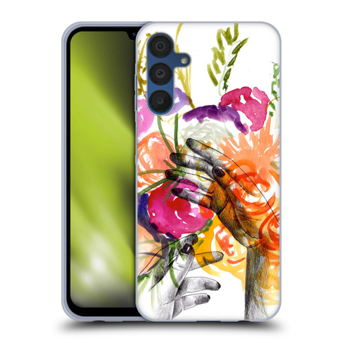 Mai Autumn Floral Garden Dreaming Of Spring Soft Gel Case for Samsung Galaxy A15 & MagSafe