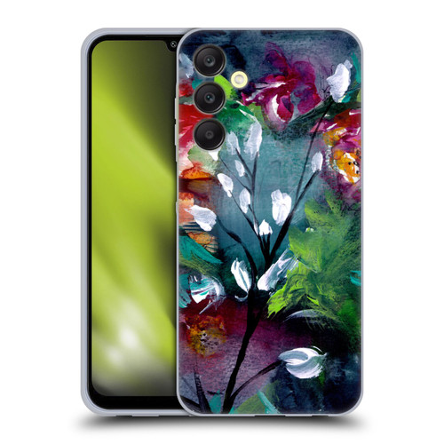 Mai Autumn Floral Garden Night Soft Gel Case for Samsung Galaxy A25 5G