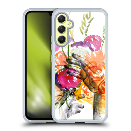 Mai Autumn Floral Garden Dreaming Of Spring Soft Gel Case for Samsung Galaxy A34 5G