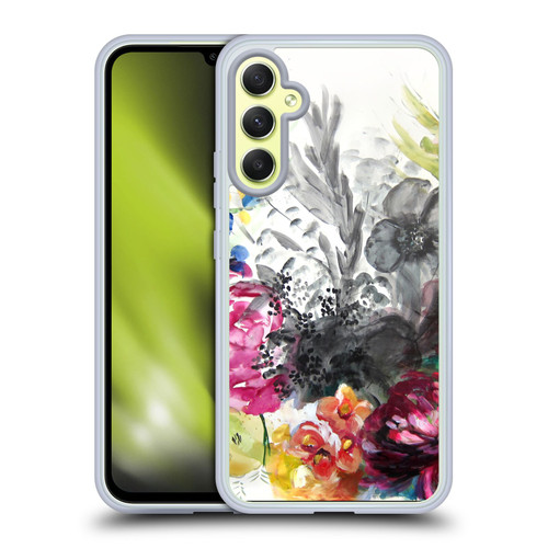 Mai Autumn Floral Garden Secret Soft Gel Case for Samsung Galaxy A34 5G