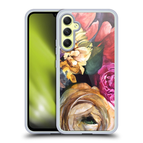 Mai Autumn Floral Garden Wild Soft Gel Case for Samsung Galaxy A34 5G