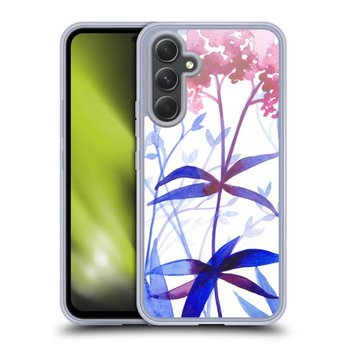 Mai Autumn Floral Garden By The Sea Soft Gel Case for Samsung Galaxy A54 5G