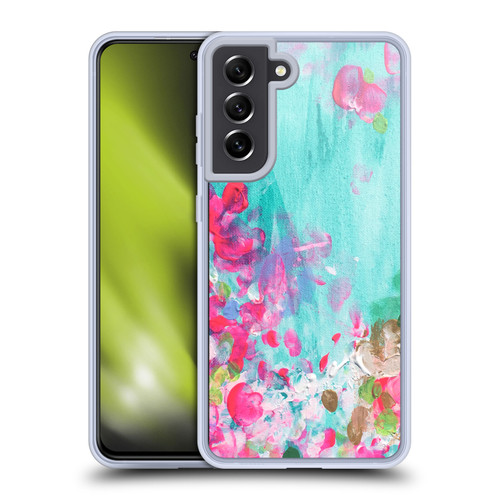 Mai Autumn Floral Garden May Soft Gel Case for Samsung Galaxy S21 FE 5G & MagSafe
