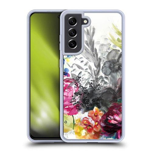Mai Autumn Floral Garden Secret Soft Gel Case for Samsung Galaxy S21 FE 5G & MagSafe