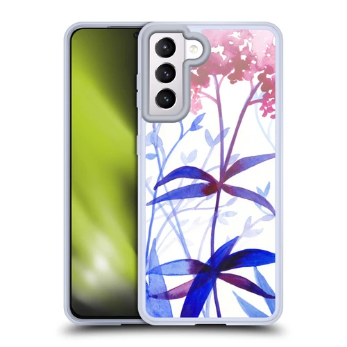 Mai Autumn Floral Garden By The Sea Soft Gel Case for Samsung Galaxy S21 5G & MagSafe
