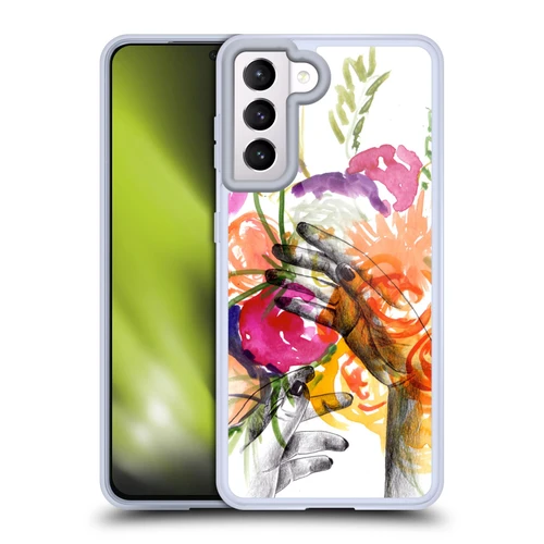 Mai Autumn Floral Garden Dreaming Of Spring Soft Gel Case for Samsung Galaxy S21 5G & MagSafe