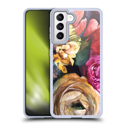 Mai Autumn Floral Garden Wild Soft Gel Case for Samsung Galaxy S21 5G & MagSafe