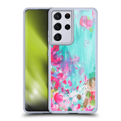Mai Autumn Floral Garden May Soft Gel Case for Samsung Galaxy S21 Ultra 5G & MagSafe