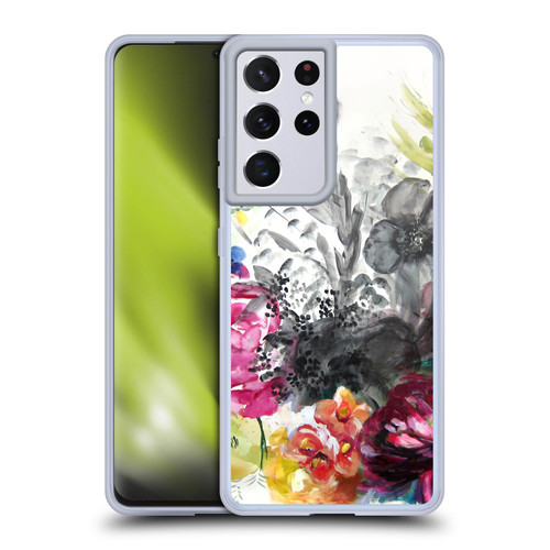 Mai Autumn Floral Garden Secret Soft Gel Case for Samsung Galaxy S21 Ultra 5G & MagSafe