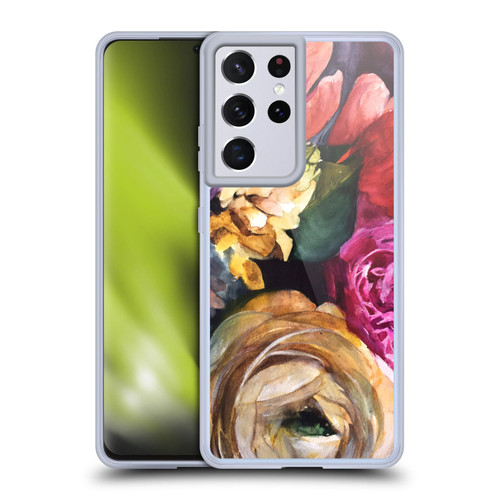 Mai Autumn Floral Garden Wild Soft Gel Case for Samsung Galaxy S21 Ultra 5G & MagSafe