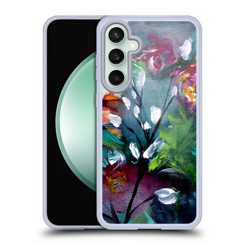 Mai Autumn Floral Garden Night Soft Gel Case for Samsung Galaxy S23 FE 5G & MagSafe