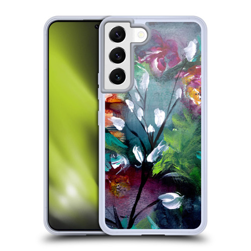Mai Autumn Floral Garden Night Soft Gel Case for Samsung Galaxy S22 5G & MagSafe