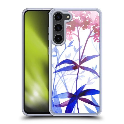 Mai Autumn Floral Garden By The Sea Soft Gel Case for Samsung Galaxy S23+ 5G & MagSafe