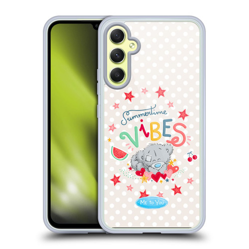 Me To You Retro Fun Summertme Vibes Soft Gel Case for Samsung Galaxy A34 5G