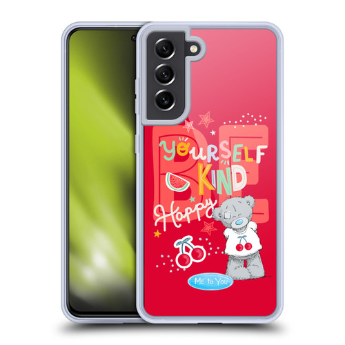Me To You Retro Fun Be Yourself Soft Gel Case for Samsung Galaxy S21 FE 5G & MagSafe
