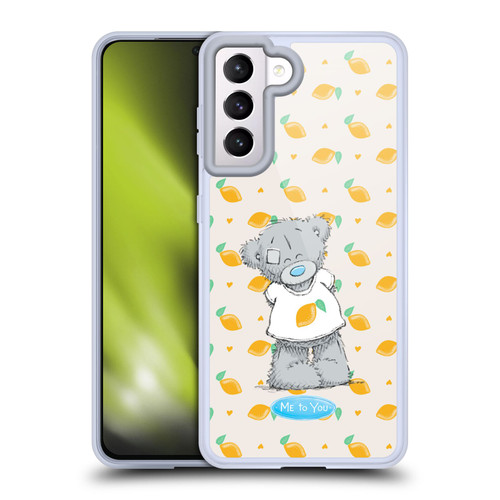Me To You Retro Fun Lemon Soft Gel Case for Samsung Galaxy S21 5G & MagSafe