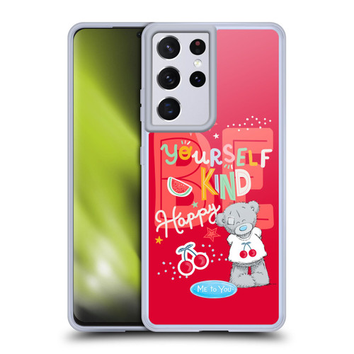 Me To You Retro Fun Be Yourself Soft Gel Case for Samsung Galaxy S21 Ultra 5G & MagSafe
