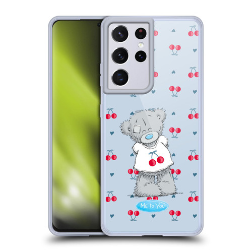 Me To You Retro Fun Cherry Soft Gel Case for Samsung Galaxy S21 Ultra 5G & MagSafe