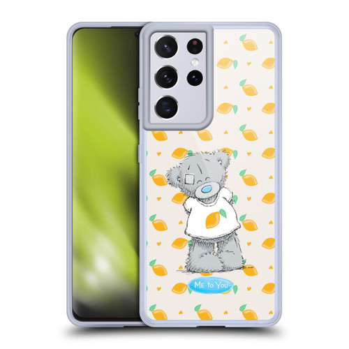 Me To You Retro Fun Lemon Soft Gel Case for Samsung Galaxy S21 Ultra 5G & MagSafe