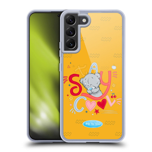 Me To You Retro Fun Stay Cool Soft Gel Case for Samsung Galaxy S22+ 5G & MagSafe