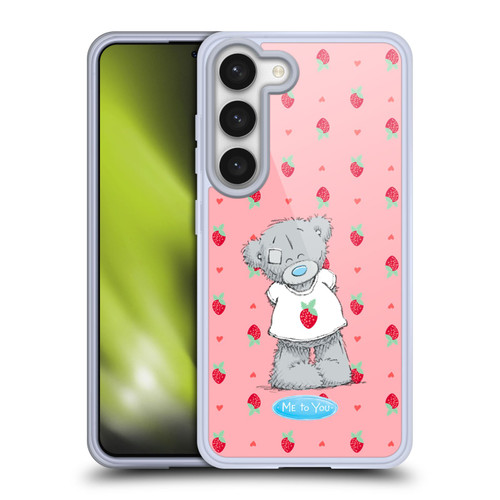 Me To You Retro Fun Strawberry Soft Gel Case for Samsung Galaxy S23 5G & MagSafe