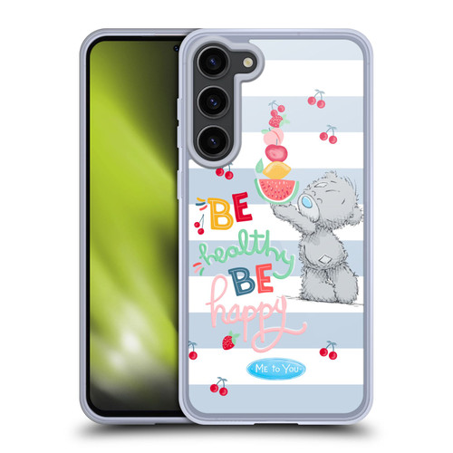 Me To You Retro Fun Be Healthy Soft Gel Case for Samsung Galaxy S23+ 5G & MagSafe