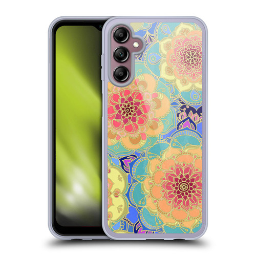 Micklyn Le Feuvre Florals 2 Obsession Soft Gel Case for Samsung Galaxy A14 5G